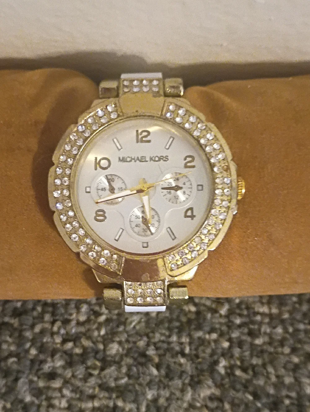 Michael Kors | Accessories | Michael Kors Gold And White  display picture 1